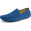 image:imageGo Tour Mens Handmade Suede Leather Casual Loafers ShoesA Sapphire Blue
