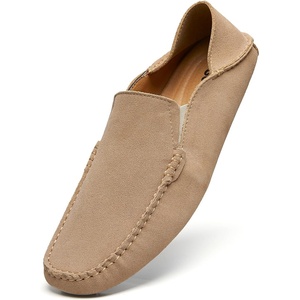 image:imageGo Tour Handmade Mens Casual Loafers Moccasins Slip On Driving ShoesBeige
