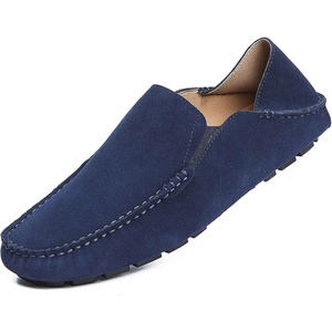 image:imageGo Tour Handmade Mens Casual Loafers Moccasins Slip On Driving ShoesBlue