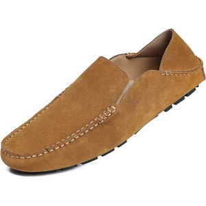 image:imageGo Tour Handmade Mens Casual Loafers Moccasins Slip On Driving ShoesBrown