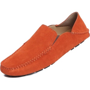 image:imageGo Tour Handmade Mens Casual Loafers Moccasins Slip On Driving ShoesOrange