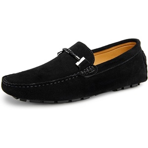 image:imageGo Tour Mens Penny Loafers Moccasin Driving Shoes Slip On Flats Boat ShoesBlack