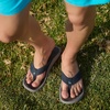 image:imageGo Tour Mens Arch Support Flip Flops NonSlip Soft Cushion Thong Sandals Lightweight Comfortable Summer Beach Pool Indoor OutdoorBlue