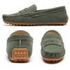 image:imageGo Tour Womens Suede Penny Loafers Classic SlipOn Driving ShoesGreen