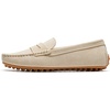 image:imageGo Tour Womens Suede Penny Loafers Classic SlipOn Driving ShoesNude