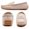 image:imageGo Tour Womens Suede Penny Loafers Classic SlipOn Driving ShoesPink